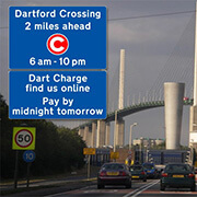 Beat late payment of the Dartford Crossing charge