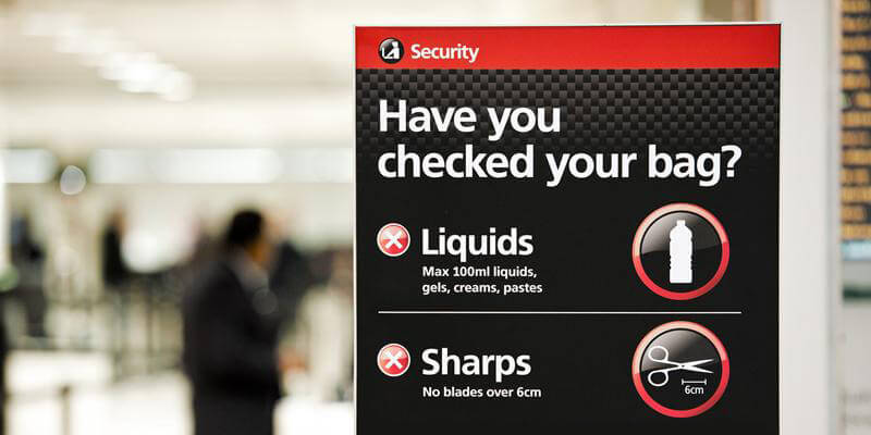 Read this at-a-glance guide to airport security regualtions and don't get caught out
