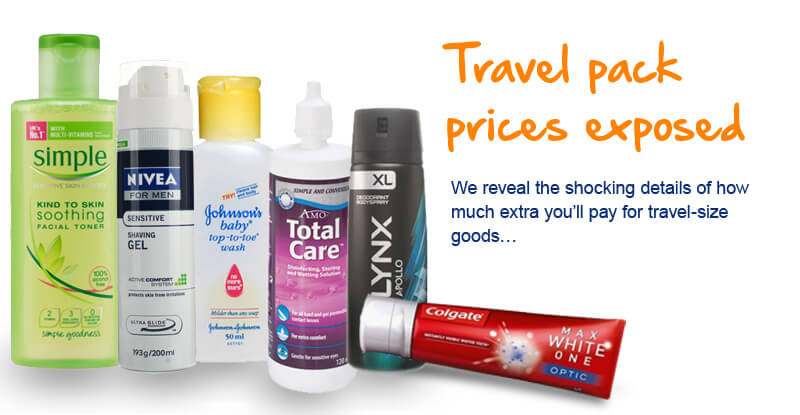 Travel size prices revealed