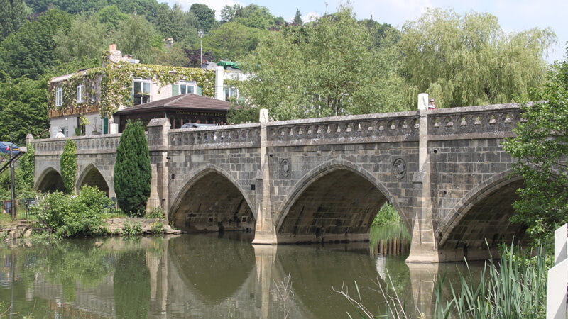 The Batheaston Toll Bridge near Bath