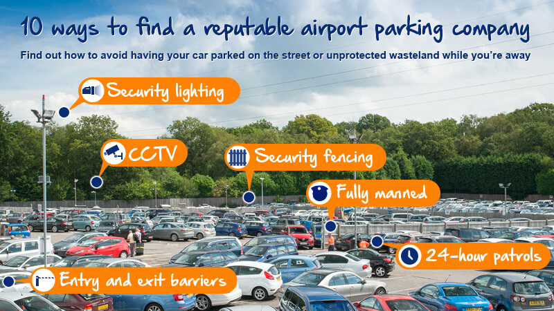 Some of the ingredients for perfect airport parking