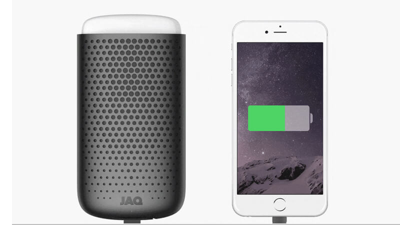 JAQ Portable fuel-cell charger