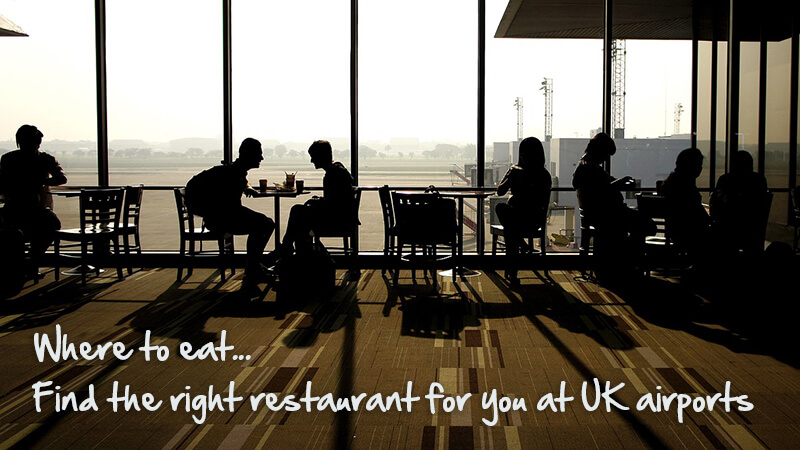 Don't be rushed into choosing your pre-flight restaurant... browse at your leisure here