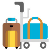Luggage trolley costs at UK airports