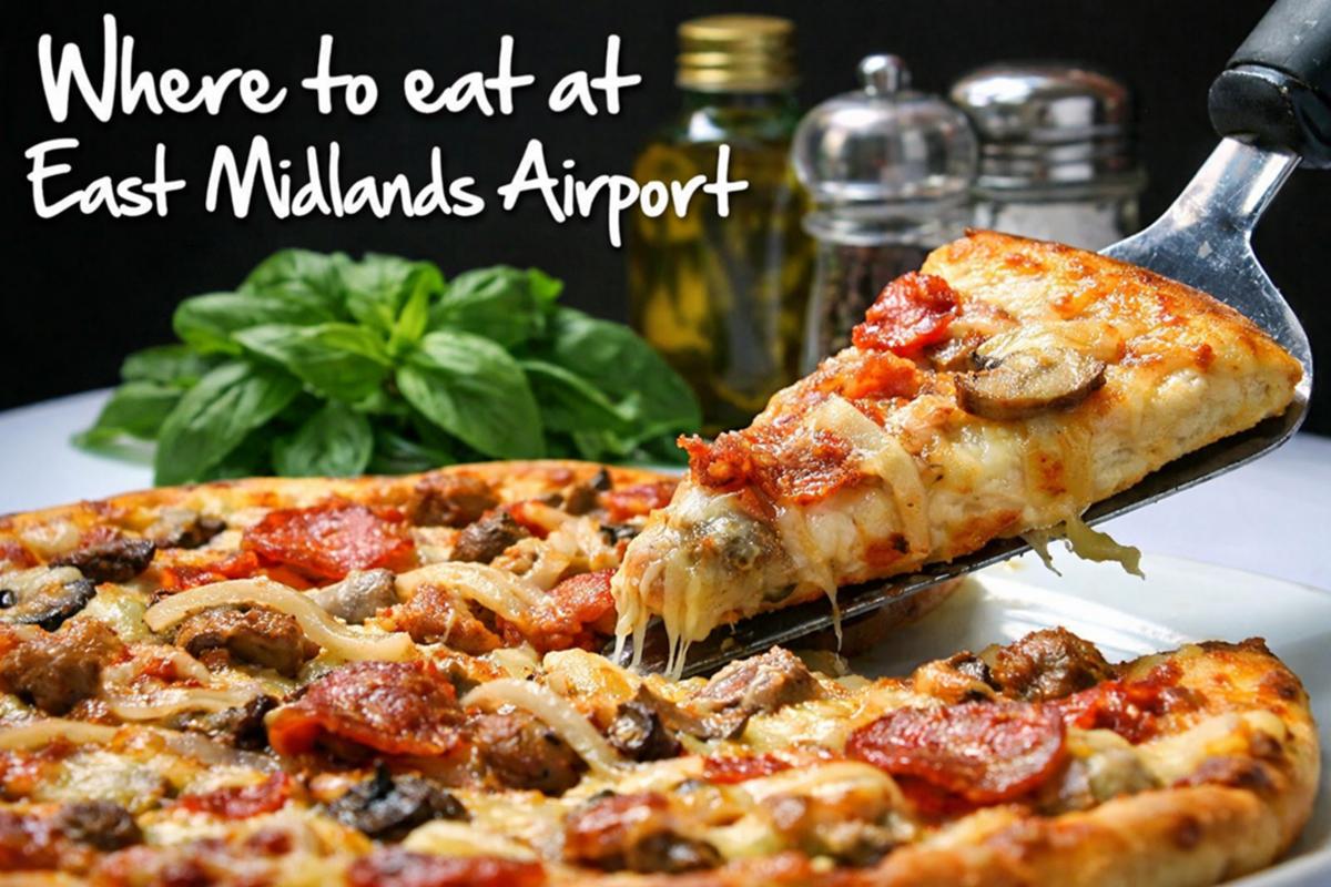 eating options at East Midlands Airport