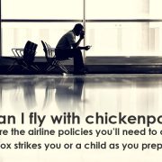 flying with chickenpox