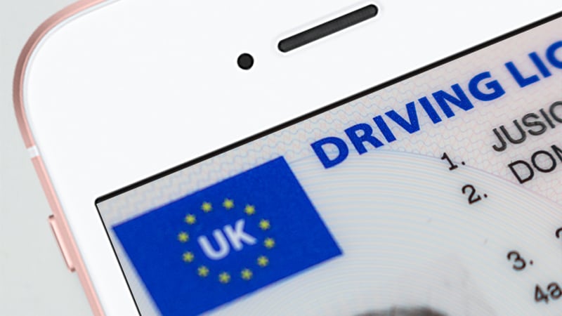 You could soon swap your photocard driving licence for a file on your phone
