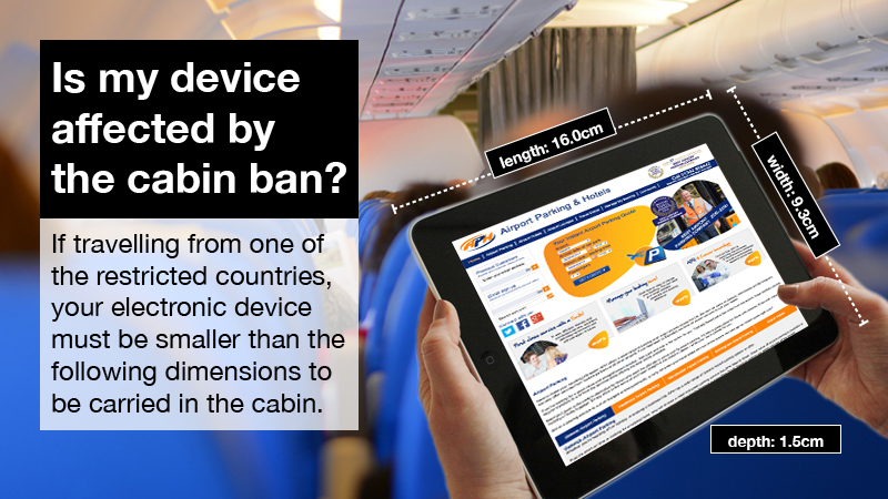 Find out the facts around electronic devices and air travel here