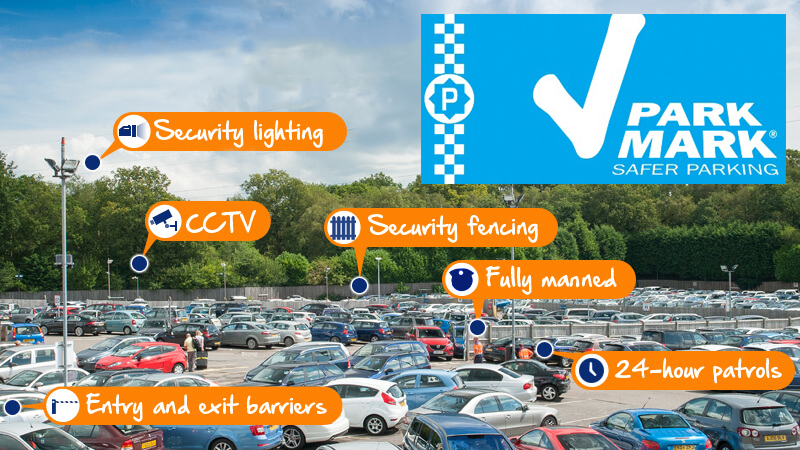 Here are just some of the features APH car parks operate to earn the Park Mark Safer Parking Award