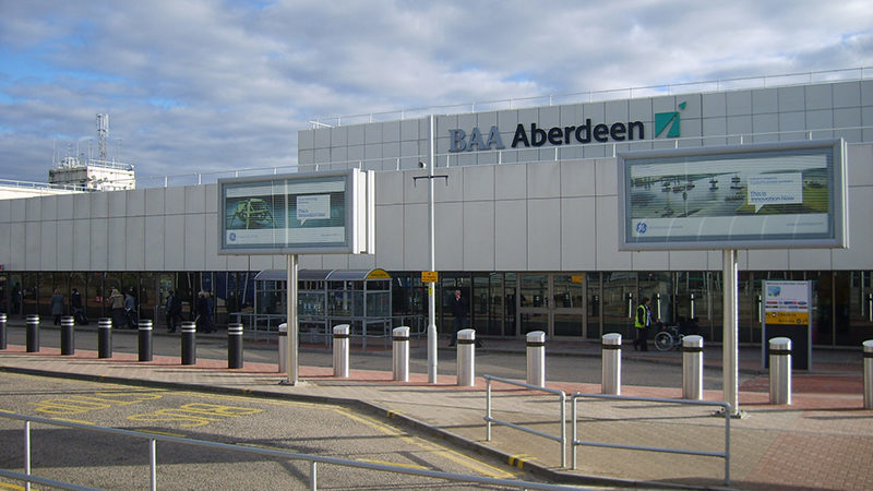 Aberdeen Airport terminal