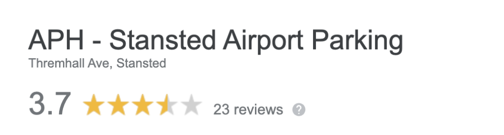 APH Stansted Reviews 3.7/5
