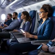 Airline Rules for Using Electronics and In-flight Services