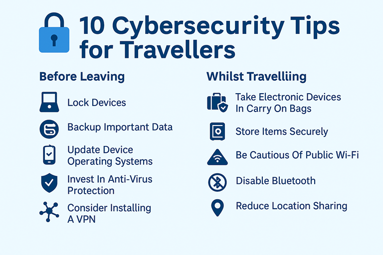 Essential Cybersecurity Tips for Travellers